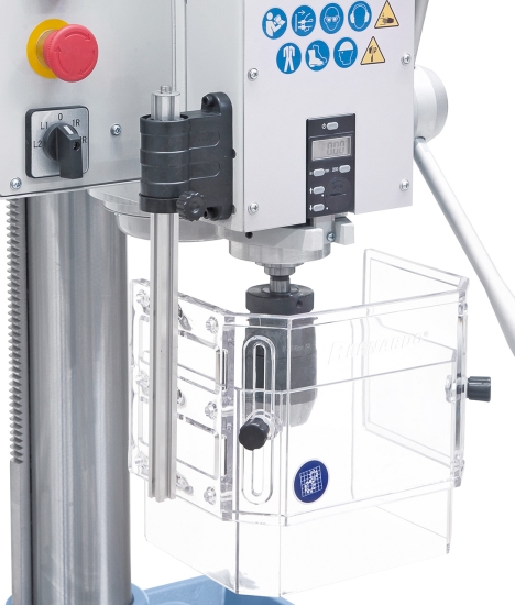 Bernardo GHD 25 TN mit digitaler Pinolenhubanzeige Getriebe-Tisch- und Säulenbohrmaschinen