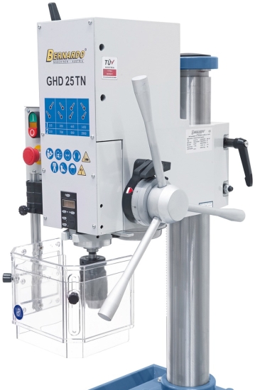 Bernardo GHD 25 TN mit digitaler Pinolenhubanzeige Getriebe-Tisch- und Säulenbohrmaschinen