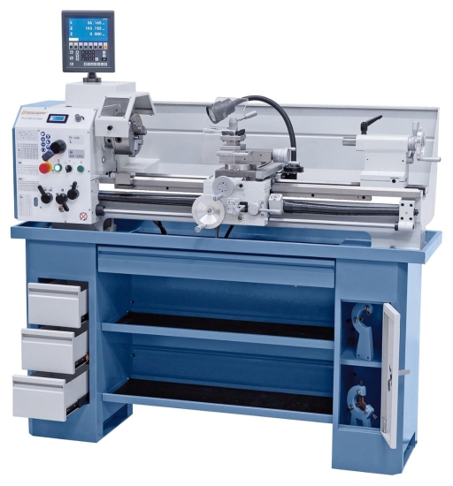Bernardo Profi 880 G Vario - 230 V inkl. 2-Achs-Digitalanzeige Leit- und Zugspindeldrehmaschinen