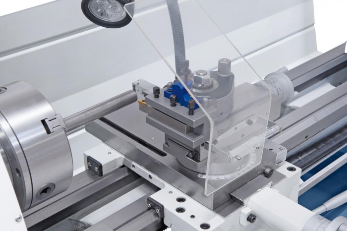 Der Schnellwechselstahlhalter Multifix ermöglicht eine Reduzierung der Nebenzeiten und gewährleistet eine hohe Wiederholgenauigkeit (Option).