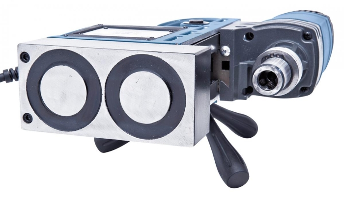 Leistungsstarker Elektro-magnet gewährleistet höchste Magnethaltekraft