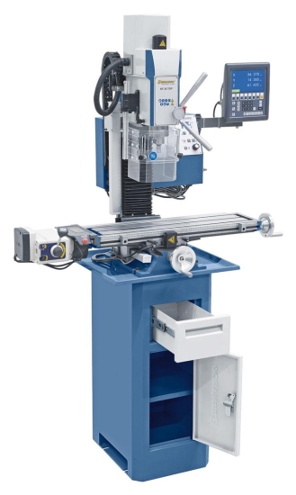 Bernardo KF 28 Top mit Vorschub inkl. 3-Achs Digitalanzeige ES-12 V Bohr- und Fräsmaschinen