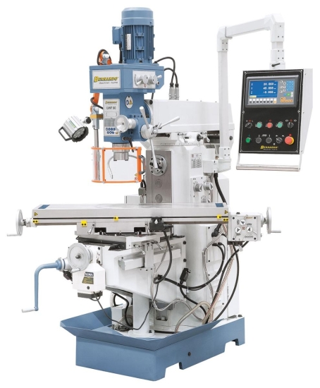 Bernardo UWF 90 inkl. 3-Achs-Digitalanzeige ES-12 H Universalfräsmaschinen