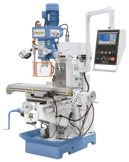 Bernardo UWF 90 inkl. 3-Achs-Digitalanzeige ES-12 H Universalfräsmaschinen