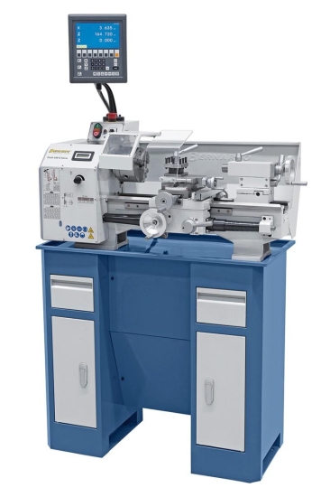 Bernardo Profi 450 S Vario inkl. 2-Achs-Digitalanzeige ES-12 V / 230 V Leitspindeldrehmaschinen