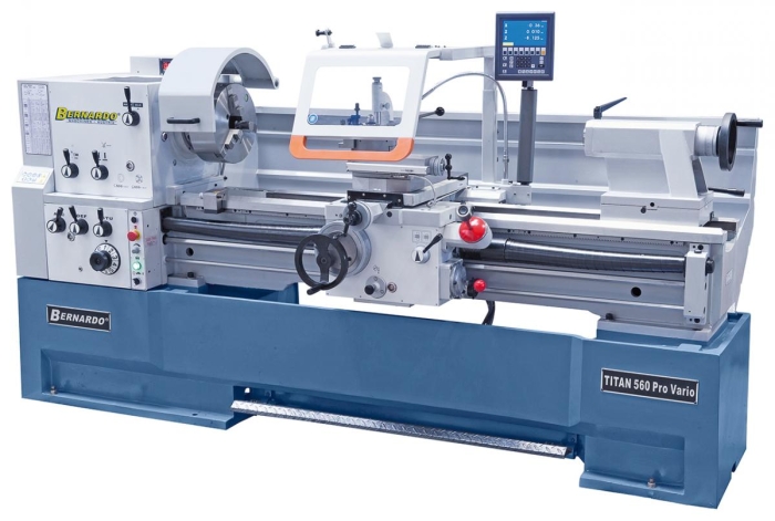 Bernardo Titan 560 x 3000 Pro Vario Universaldrehmaschinen mit stufenloser Drehzahl