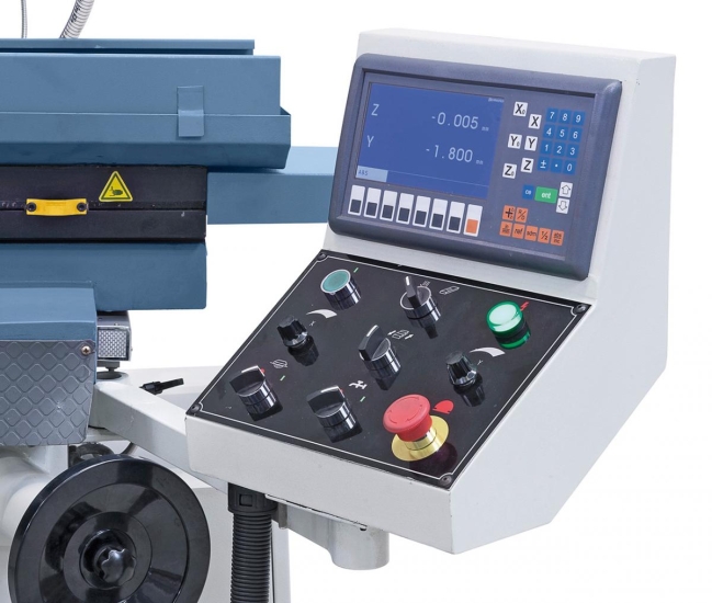 2-Achs-Digitalanzeige mit LCD-Display im Lieferumfang enthalten.