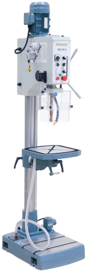Bernardo GB 28 S Getriebe-Tisch- und Säulenbohrmaschine mit Kühlmitteleinrichtung
