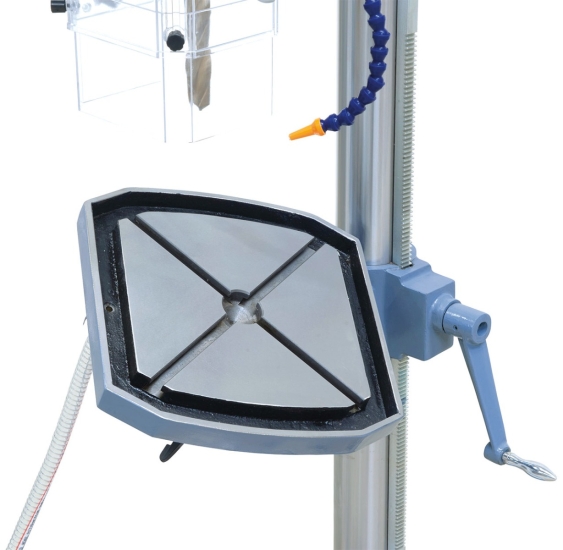 Bernardo GB 28 S Getriebe-Tisch- und Säulenbohrmaschine mit Kühlmitteleinrichtung