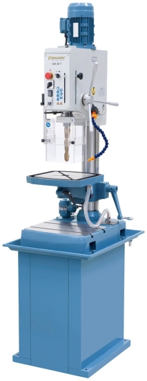 Bernardo GB 28 T Getriebe-Tisch- und Säulenbohrmaschine mit Kühlmitteleinrichtung
