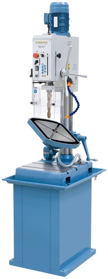 Bernardo GB 28 T Getriebe-Tisch- und Säulenbohrmaschine mit Kühlmitteleinrichtung