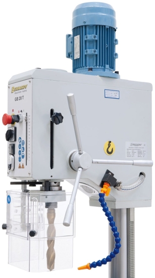 Bernardo GB 28 T Getriebe-Tisch- und Säulenbohrmaschine mit Kühlmitteleinrichtung