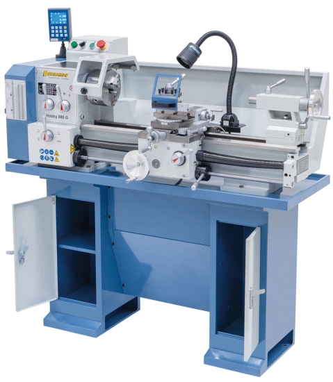 Bernardo Hobby 800 G / 230 V Leitspindeldrehmaschinen inkl. 3-Achs Digitalanzeige DT 40