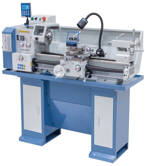 Bernardo Hobby 800 G / 400 V Leitspindeldrehmaschinen inkl. 3-Achs Digitalanzeige DT 40