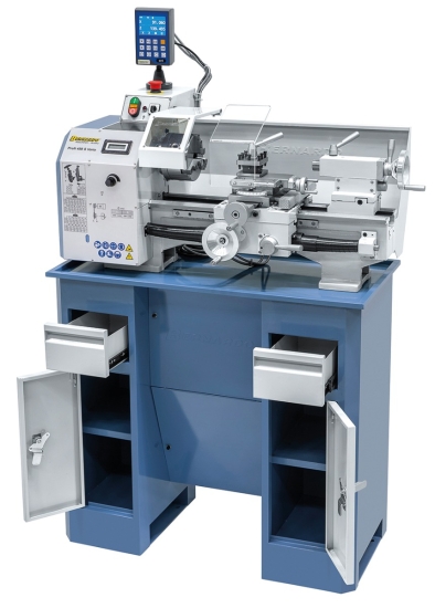 Bernardo Profi 450 S Vario inkl. 2-Achs-Digitalanzeige DT 40 / 230 V Leitspindeldrehmaschinen -