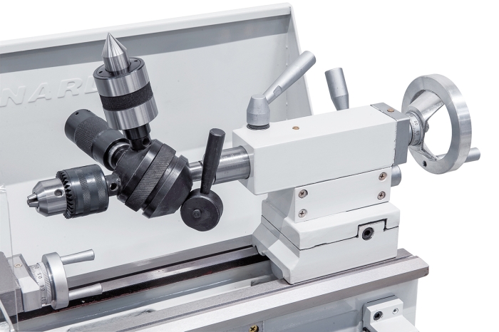 Bernardo Profi 450 S Vario inkl. 2-Achs-Digitalanzeige DT 40 / 230 V Leitspindeldrehmaschinen -