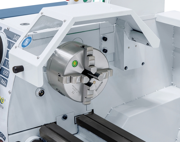 Bernardo Profi 650 G / 230 V inkl. 2-Achs-Digitalanzeige ES-12 V Leit- und Zugspindeldrehmaschinen