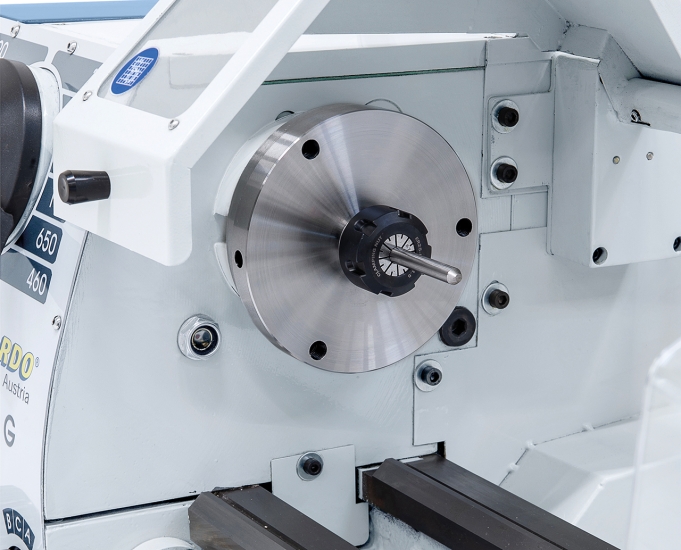 Bernardo Profi 650 G / 230 V inkl. 2-Achs-Digitalanzeige ES-12 V Leit- und Zugspindeldrehmaschinen