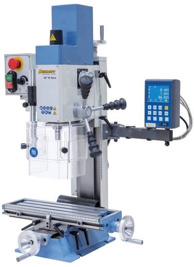 Bernardo KF 16 Vario inkl. 3-Achs Digitalanzeige DT 40 Bohr- und Fräsmaschinen