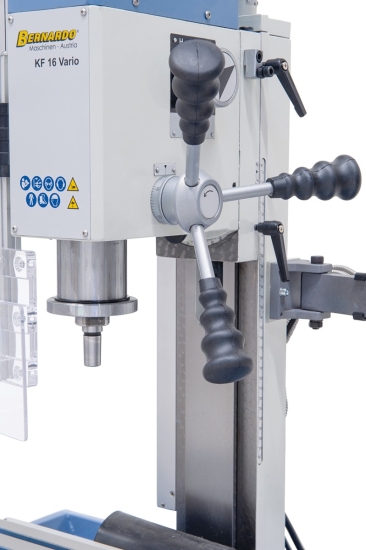 Bernardo KF 16 Vario inkl. 3-Achs Digitalanzeige DT 40 Bohr- und Fräsmaschinen