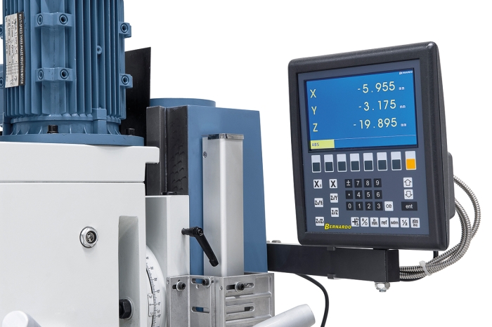 Bernardo FM 45 HS inkl. 3-Achs-Digitalanzeige ES-12 V Bohr- und Fräsmaschinen