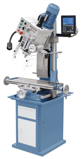 Bernardo FM 45 HS inkl. 3-Achs-Digitalanzeige ES-12 V Bohr- und Fräsmaschinen