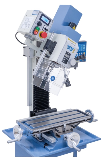 Bernardo KF 25 D Vario inkl. 2-Achs-Digitalanzeige Bohr- und Fräsmaschinen