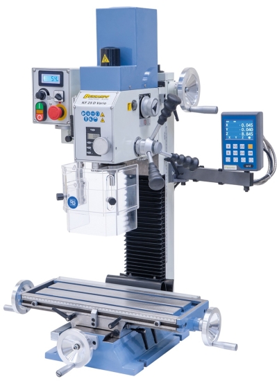 Bernardo KF 25 D Vario inkl. 2-Achs-Digitalanzeige Bohr- und Fräsmaschinen
