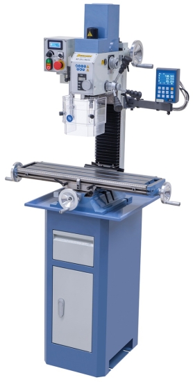 Bernardo KF 25 L Vario inkl. 3-Achs Digitalanzeige DT 40 Bohr- und Fräsmaschinen