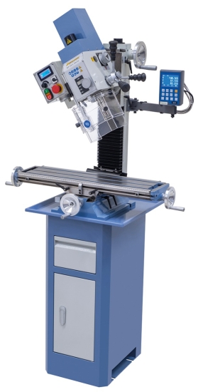 Bernardo KF 25 L Vario inkl. 3-Achs Digitalanzeige DT 40 Bohr- und Fräsmaschinen