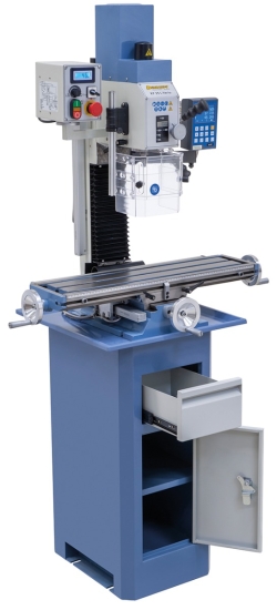 Bernardo KF 25 L Vario inkl. 3-Achs Digitalanzeige DT 40 Bohr- und Fräsmaschinen