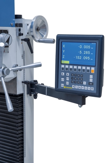 Bernardo BF 30 N Super mit Vorschub inkl. 3-Achs-Digitalanzeige ES-12 V Bohr- und Fräsmaschinen