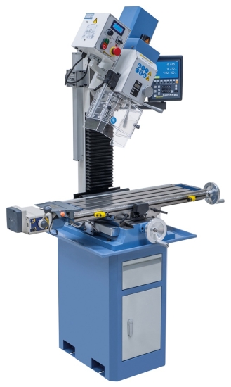 Bernardo BF 30 N Super mit Vorschub inkl. 3-Achs-Digitalanzeige ES-12 V Bohr- und Fräsmaschinen