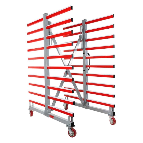 Holzmann H-TAW70DUO mobiler doppelseitiger Tragarmwagen