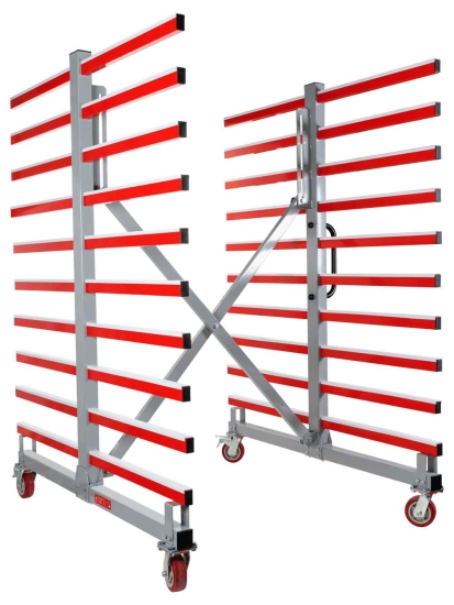 Holzmann TAW70DUO mobiler doppelseitiger Tragarmwagen