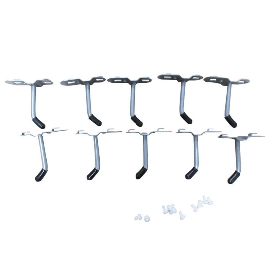 Holzmann H-WESS13HOOK Einzelhaken für Lochwand (10Stk)
