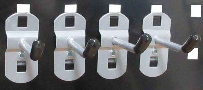 Holzmann WESS13HOOK Einzelhaken für Lochwand (10Stk)