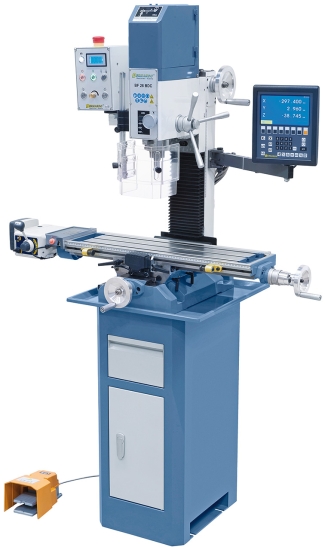 Bernardo BF 28 BDC mit Vorschub inkl. 3-Achs-Digitalanzeige ES-12 V Bohr- und Fräsmaschinen