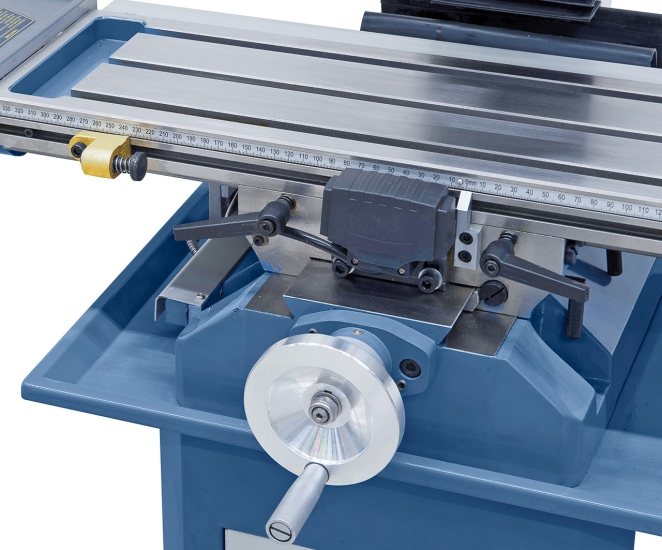 Bernardo BF 28 BDC mit Vorschub inkl. 3-Achs-Digitalanzeige ES-12 V Bohr- und Fräsmaschinen