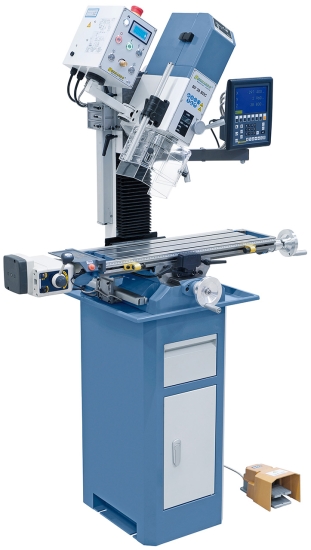 Bernardo BF 28 BDC mit Vorschub inkl. 3-Achs-Digitalanzeige ES-12 V Bohr- und Fräsmaschinen