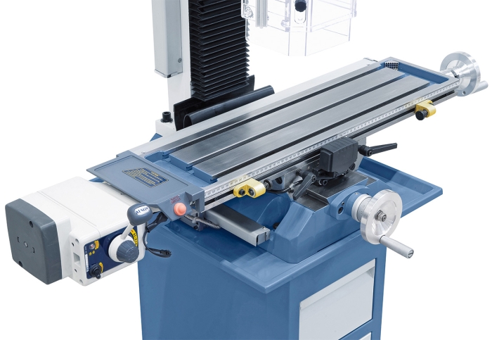 Bernardo BF 28 BDC mit Vorschub inkl. 3-Achs-Digitalanzeige ES-12 V Bohr- und Fräsmaschinen