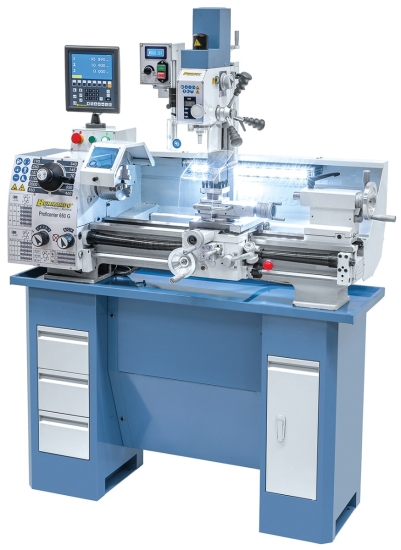 Bernardo Proficenter 650 G / 400 V inkl. 2-Achs-Digitalanzeige ES-12 V Bearbeitungszentren