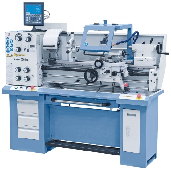 Bernardo Master 330 Pro inkl. 3-Achs-Digitalanzeige ES-12 V Universaldrehmaschinen