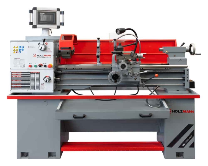 Holzmann ED1000SMART_400V Metalldrehbank mit Bedienpanel