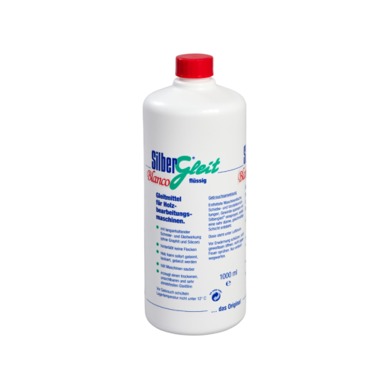 Silbergleit Blanco Trockengleitmittel 1000 ml Flasche Hobelmaschine
