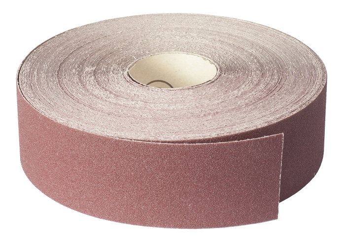 Schleifbandrolle 50 m - K 80 Breite 78 mm Schleifbänder für Holz
