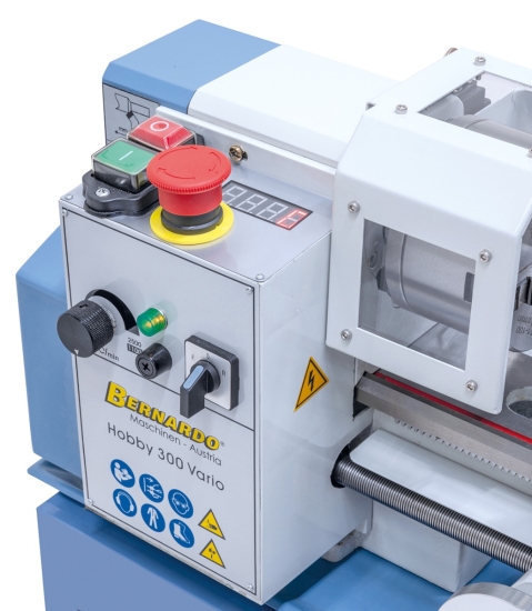 Bernardo Hobby 300 Vario / 230 V Leitspindeldrehmaschine Tischdrehmaschine