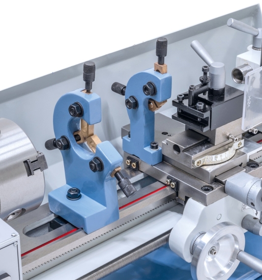 Bernardo Hobby 350 Top / 230 V inkl. 2-Achs Digitalanzeige DT 40 Leitspindeldrehmaschine Tischdrehmaschine