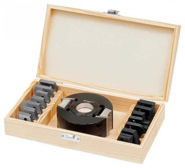 Bernardo Universal-Profilmesserkopfset 100 x 40 x 30 mm Fräswerkzeuge Holz