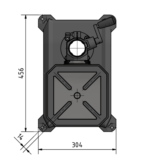 Optimum OPTIdrill DQ 20V Tischbohrmaschine